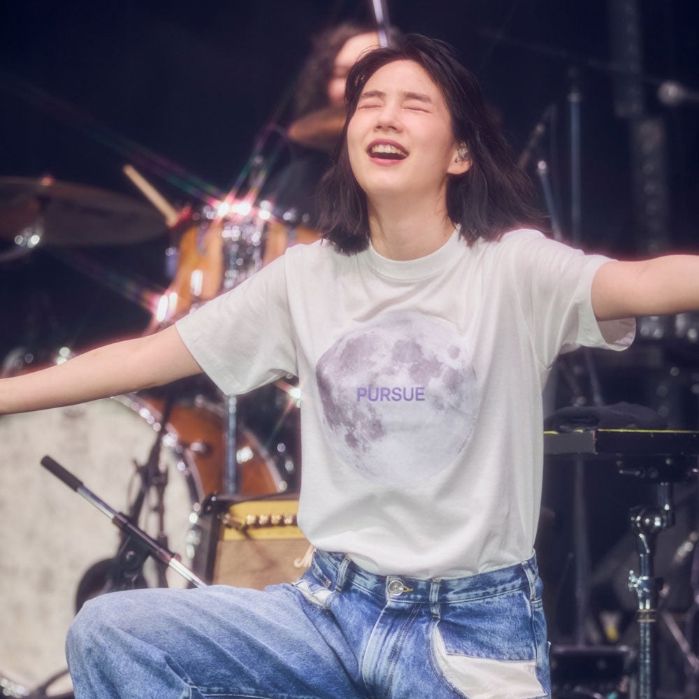 PURSUE MOON Tシャツ (ナチュラル)